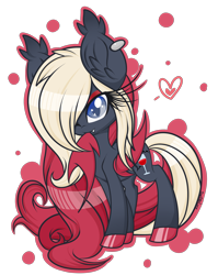 Size: 2227x2800 | Tagged: safe, artist:starlightlore, imported from derpibooru, oc, oc only, oc:draculina, bat pony, pony, solo