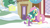 Size: 1280x720 | Tagged: safe, imported from derpibooru, screencap, fluttershy, spike, dragon, pegasus, pony, best gift ever, female, hat, male, mare, tail, winged spike, wings, winter outfit