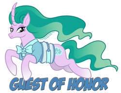 Size: 1000x765 | Tagged: safe, artist:krystlekmy, imported from derpibooru, mistmane, pony, unicorn, female, galloping, looking at you, smiling, solo, the friendship express, the friendship express 2018