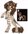 Size: 1600x1950 | Tagged: safe, artist:missbramblemele, artist:missmele-madness, imported from derpibooru, oc, oc only, oc:raine, pony, unicorn, clothes, goggles, rearing, scarf, solo