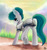 Size: 1280x1352 | Tagged: safe, artist:alphadesu, imported from derpibooru, oc, oc only, oc:karma, earth pony, pony, chest fluff, clothes, cloud, commission, explicit source, female, glass maker, grass, heart, looking at you, mare, shirt, shorts, sky, smiling, solo, underhoof, ych result