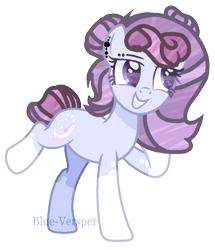 Size: 727x847 | Tagged: safe, artist:blue-versper, artist:jxst-blue, imported from derpibooru, oc, oc only, oc:laura, earth pony, pony, female, mare, simple background, solo, transparent background