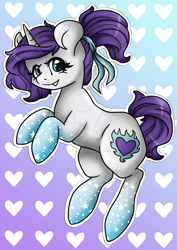 Size: 1024x1444 | Tagged: safe, artist:sk-ree, imported from derpibooru, oc, oc only, oc:indigo wire, pony, unicorn, deviantart watermark, female, mare, obtrusive watermark, solo, watermark