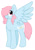 Size: 760x1094 | Tagged: safe, artist:sandwichbuns, imported from derpibooru, oc, oc only, oc:gale wings, pegasus, pony, female, magical lesbian spawn, mare, offspring, parent:fluttershy, parent:rainbow dash, parents:flutterdash, simple background, solo, white background