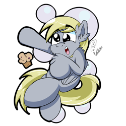 Size: 2000x2000 | Tagged: safe, artist:viejillox64art, imported from derpibooru, derpy hooves, pegasus, pony, cheek fluff, ear fluff, female, simple background, solo, sticker, transparent background