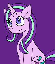 Size: 673x788 | Tagged: safe, artist:cmara, imported from derpibooru, starlight glimmer, pony, female, paint tool sai, solo