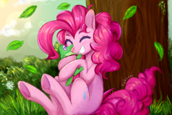 Size: 3000x2000 | Tagged: safe, artist:kaikururu, imported from derpibooru, gummy, pinkie pie, pony, female, male, mare