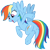 Size: 5737x5726 | Tagged: safe, artist:andoanimalia, imported from derpibooru, rainbow dash, pegasus, pony, daring done?, absurd resolution, butt, female, flying, mare, open mouth, plot, rainbutt dash, simple background, solo, transparent background, underhoof, vector