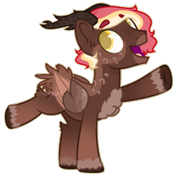 Size: 1132x1112 | Tagged: safe, artist:m-00nlight, imported from derpibooru, oc, oc only, pegasus, pony, antlers, male, simple background, solo, stallion, transparent background