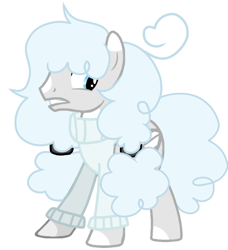 Size: 662x725 | Tagged: safe, artist:edmondneon546, imported from derpibooru, oc, oc only, pegasus, pony, clothes, male, rule 63, simple background, solo, stallion, sweater, white background