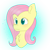 Size: 3099x3099 | Tagged: safe, artist:maferfurry42, imported from derpibooru, fluttershy, pony, bust, female, portrait, solo