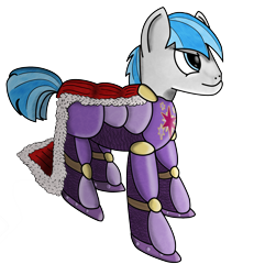 Size: 2882x3120 | Tagged: safe, artist:paracompact, imported from derpibooru, oc, oc only, earth pony, pony, 2019 community collab, derpibooru community collaboration, armor, cape, clothes, cutie mark, determined, simple background, solo, transparent background