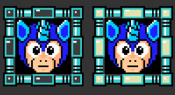 Size: 958x523 | Tagged: safe, artist:thekman100, imported from derpibooru, mega man, mega man (series), megaman, megapony, mugshot, pixel art