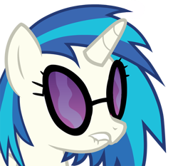 Size: 600x560 | Tagged: safe, artist:camtwo, artist:camtwosix, imported from derpibooru, dj pon-3, vinyl scratch, pony, unicorn, dat ass, dat butt, female, glasses, lip bite, mare, meme, puppet rig, reaction image, simple background, solo, transparent background