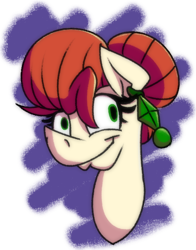 Size: 508x647 | Tagged: safe, artist:cowsrtasty, imported from derpibooru, oc, oc only, oc:penny inkwell, pony, bust, portrait, solo