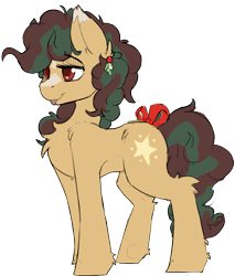 Size: 1101x1293 | Tagged: source needed, safe, artist:beardie, imported from derpibooru, oc, oc only, pony, :p, bedroom eyes, bow, ear piercing, earring, female, jewelry, looking offscreen, mare, multicolored hair, multicolored mane, multicolored tail, piercing, simple background, solo, tail, tail bow, tongue out, transparent background