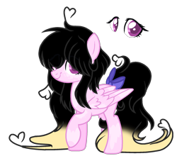 Size: 1827x1606 | Tagged: safe, artist:antiwalkercassie, imported from derpibooru, oc, oc only, pegasus, pony, bow, female, hair bow, mare, simple background, solo, transparent background