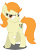 Size: 754x1016 | Tagged: safe, imported from derpibooru, oc, oc only, oc:heatstroke, earth pony, pony, fallout equestria, fallout equestria: child of the stars, fallout, fanfic art, female, mare, raised hoof, solo