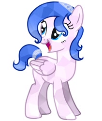 Size: 1024x1214 | Tagged: safe, imported from derpibooru, oc, oc:blue brume, crystal pony, cute