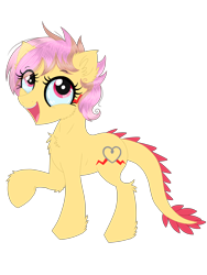 Size: 3024x4032 | Tagged: safe, artist:darkest-lunar-flower, imported from derpibooru, oc, oc only, oc:spero, monster pony, original species, tatzlpony, 2019 community collab, derpibooru community collaboration, monster mare, raised hoof, simple background, solo, transparent background