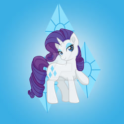 Size: 1024x1024 | Tagged: safe, artist:yoshimarsart, imported from derpibooru, rarity, pony, deviantart watermark, female, obtrusive watermark, solo, watermark