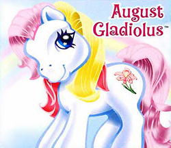 Size: 250x216 | Tagged: safe, imported from derpibooru, pony, august gladiolus, birthflower ponies, female, g3, solo