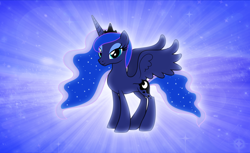 Size: 1024x625 | Tagged: safe, artist:andoanimalia, imported from derpibooru, princess luna, alicorn, pony, female, luna day, solo, winter solstice