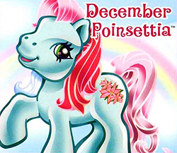 Size: 250x217 | Tagged: safe, imported from derpibooru, december poinsettia, pony, birthflower ponies, female, g3, solo