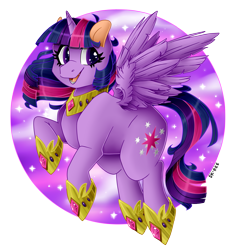 Size: 2793x2921 | Tagged: safe, artist:sk-ree, imported from derpibooru, twilight sparkle, alicorn, pony, cute, female, jewelry, mare, regalia, simple background, smiling, solo, transparent background, twiabetes, twilight sparkle (alicorn), watermark