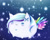 Size: 1024x814 | Tagged: safe, artist:nekoremilia1, imported from derpibooru, oc, oc only, pony, :3, chibi, chubbie, closed species, cute, ponybolita, solo, white body, yuhidae