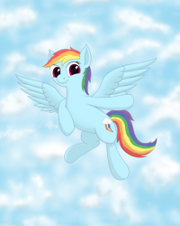 Size: 2400x3000 | Tagged: safe, artist:davinciwolf, imported from derpibooru, rainbow dash, pegasus, pony, female, mare, solo