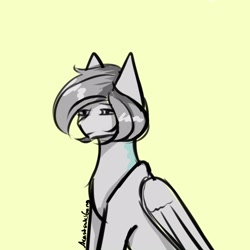 Size: 2160x2160 | Tagged: safe, artist:akastsukigang, imported from derpibooru, oc, oc only, oc:light knight, pegasus, pony, simple background, solo