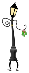 Size: 700x1726 | Tagged: safe, artist:the smiling pony, artist:thelonelampman, imported from derpibooru, the lone lampman, oc, oc only, animate object, lamp, lamppost, mistletoe, simple background, solo, transparent background, vector