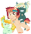 Size: 891x1001 | Tagged: safe, artist:dbkit, imported from derpibooru, dumbbell, rainbow dash, oc, oc:cherry bomber, oc:hightide, oc:kite runner, earth pony, pegasus, pony, 2019 community collab, derpibooru community collaboration, colt, female, filly, headband, jewelry, looking at you, male, necklace, new, next generation, offspring, one eye closed, parent:dumbbell, parent:rainbow dash, parents:dumbdash, siblings, simple background, transparent background, trio, wink