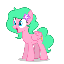 Size: 2800x2800 | Tagged: safe, artist:oblivionfall, imported from derpibooru, oc, oc only, oc:party blossom, pegasus, pony, female, mare, simple background, solo, transparent background, vector