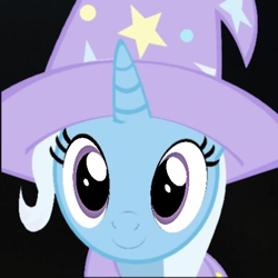 Size: 460x460 | Tagged: safe, artist:jarlnightshade, imported from derpibooru, trixie, pony, unicorn, uncommon bond, female, mare, simple background, solo