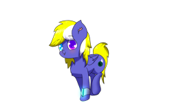 Size: 960x600 | Tagged: safe, artist:jerryenderby, imported from derpibooru, oc, oc only, oc:enderby, pegasus, pony, 2019 community collab, derpibooru community collaboration, blushing, bracelet, cute, heterochromia, jewelry, simple background, solo, transparent background