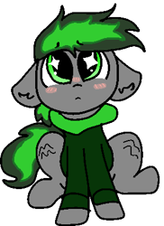 Size: 298x410 | Tagged: safe, artist:nootaz, imported from derpibooru, oc, oc only, oc:jackorace, pony, 2019 community collab, derpibooru community collaboration, blushing, floppy ears, simple background, solo, transparent background