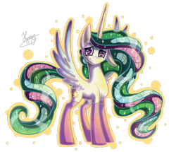 Size: 930x800 | Tagged: safe, artist:hilloty, imported from derpibooru, princess celestia, alicorn, pony, clothes, female, mare, simple background, smiling, socks, solo, spread wings, transparent background, wings