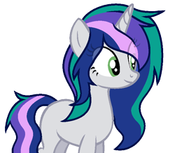 Size: 682x598 | Tagged: safe, artist:sapphireartemis, imported from derpibooru, oc, oc only, oc:andromeda eternity, pony, unicorn, female, mare, offspring, parent:good king sombra, parent:king sombra, parent:princess celestia, parents:celestibra, simple background, solo, transparent background