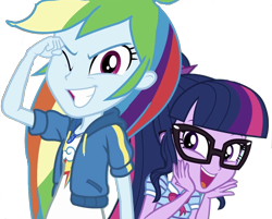 Size: 1219x980 | Tagged: safe, artist:php77, deleted from derpibooru, edit, editor:php77, imported from derpibooru, rainbow dash, sci-twi, twilight sparkle, equestria girls, equestria girls series, female, lesbian, shipping, twidash
