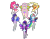 Size: 3072x2371 | Tagged: safe, artist:gouhlsrule, artist:ravenwolf-bases, artist:user15432, imported from derpibooru, applejack, fluttershy, pinkie pie, rainbow dash, rarity, sci-twi, twilight sparkle, alicorn, fairy, human, equestria girls, alternate hairstyle, alternate universe, bandeau, bare shoulders, barefoot, base used, belly button, clothes, colored wings, convergence, crossover, enchantix, fairies, fairies are magic, fairy wings, fairyized, feet, glasses, gloves, gradient wings, hairstyle, hasbro, hasbro studios, heart, humanized, jewelry, long gloves, mane six, midriff, multicolored wings, necklace, orange wings, pink wings, purple wings, rainbow s.r.l, rainbow wings, skirt, strapless, twilight sparkle (alicorn), winged humanization, wings, winx, winx club, winxified, yellow wings