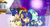 Size: 1467x785 | Tagged: safe, artist:galaxyswirlsyt, imported from derpibooru, oc, oc:apple pie, oc:destiny, oc:galaxy swirls, oc:party pie, oc:rainbow blitzes, oc:sky city, oc:velvet sentry, oc:winka, bear, hybrid, pony, ursa, ursa minor, interspecies offspring, night, offspring, parent:applejack, parent:caramel, parent:cheese sandwich, parent:discord, parent:fancypants, parent:flash sentry, parent:fluttershy, parent:pinkie pie, parent:rainbow dash, parent:rarity, parent:soarin', parent:twilight sparkle, parents:carajack, parents:cheesepie, parents:discoshy, parents:flashlight, parents:raripants, parents:soarindash, ursa minimus