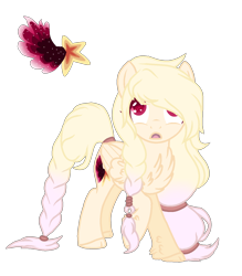 Size: 1306x1491 | Tagged: safe, artist:antiwalkercassie, imported from derpibooru, oc, oc only, oc:cassidy star, pegasus, pony, female, mare, offspring, parent:rainbow dash, parent:soarin', parents:soarindash, simple background, solo, transparent background