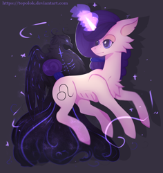 Size: 3200x3386 | Tagged: safe, artist:topolok, imported from derpibooru, oc, oc only, bird, pony, unicorn, cheek fluff, chest fluff, concave belly, glowing horn, ribs, simple background, skinny, thin