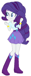 Size: 250x612 | Tagged: safe, artist:bezziie, imported from derpibooru, rarity, equestria girls, clothes, female, simple background, solo, transparent background