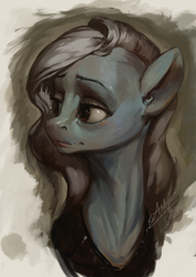 Size: 680x960 | Tagged: safe, artist:assasinmonkey, imported from derpibooru, oc, oc only, pony, bust, digital painting, female, mare, portrait, solo