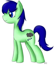 Size: 761x893 | Tagged: safe, artist:quicksilverv2, imported from derpibooru, oc, oc only, oc:stormsong, earth pony, pony, solo