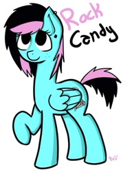 Size: 647x829 | Tagged: safe, artist:quicksilverv2, imported from derpibooru, oc, oc only, oc:rock candy, pegasus, pony, solo