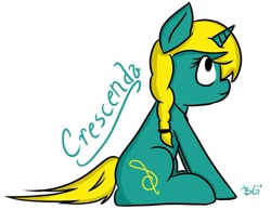 Size: 1097x851 | Tagged: safe, artist:quicksilverv2, imported from derpibooru, oc, oc only, oc:crescenda, pony, unicorn, solo